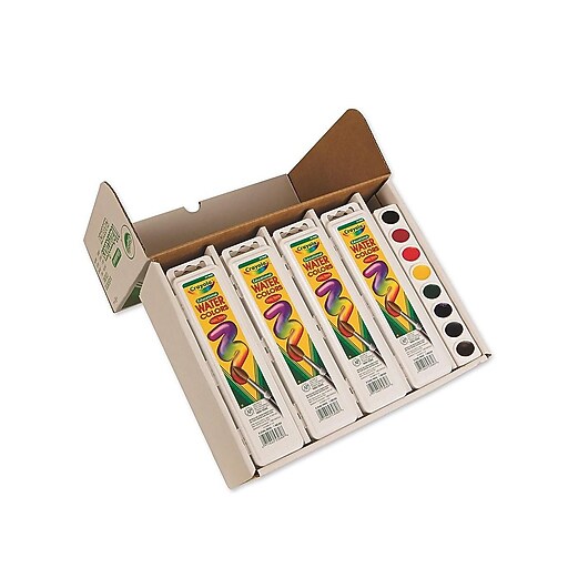 Crayola Classpack Washable Painting Kit, Assorted Colors, 36/Pack (53