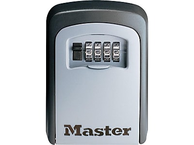 Master Lock 5-Key Combination Safe, Black/Silver (5401D) Sansujyuku sansujyuku.com