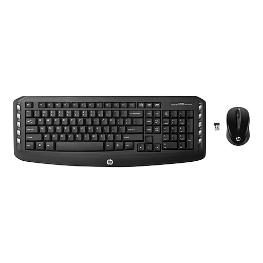 HP Classic Desktop Wireless Keyboard & Mouse, Black (LV290AA) at Staples