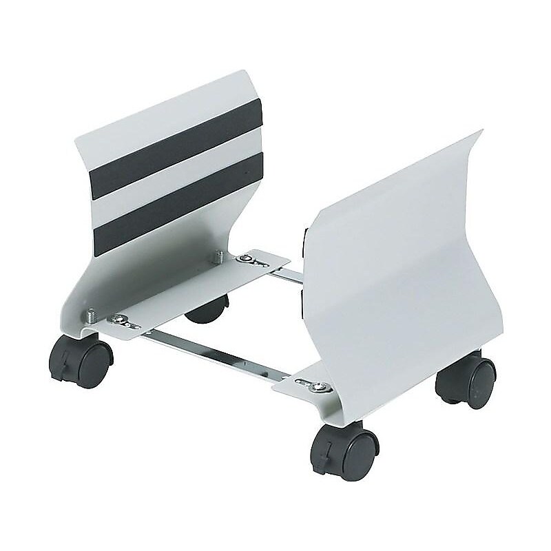 Fellowes Premium Steel CPU Stand, Platinum (91781) image 1
