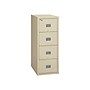 FireKing Patriot 4-Drawer Vertical File Cabinet, Fire Resistant, Letter/Legal, Beige, 25"D DOCK(4P1825-CPA)~#|#~sp43814939_sc7