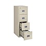 FireKing Patriot 4-Drawer Vertical File Cabinet, Fire Resistant, Letter/Legal, Parchment, 25"D  (4P1825-CPA)~#|#~sp43814940_sc7