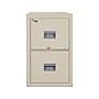 FireKing Patriot 2-Drawer Vertical File Cabinet, Fire Resistant, Letter/Legal, Beige, 25"D (2P1825-CPA)~#|#~sp43814950_sc7