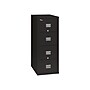 FireKing Patriot 4-Drawer Vertical File Cabinet, Fire Resistant, Letter, Black, 31.56"D  (4P1831-CBLI)~#|#~sp43814955_sc7