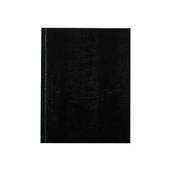 Blueline Executive Hardcover Journal, 7.25" x 9.25", College Ruled, Black, 150 Pages (A7.BLK)