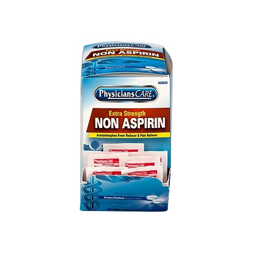 Physicians Care Extra Strength NonAspirin 500 Milligrams Acetaminophen