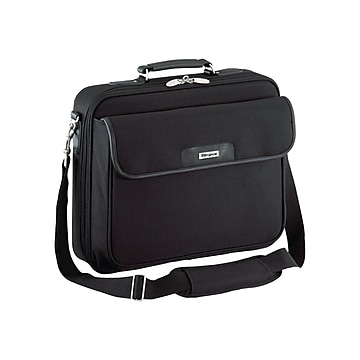 Targus Traditional Notepac Laptop Briefcase, Black Polyester (OCN1)