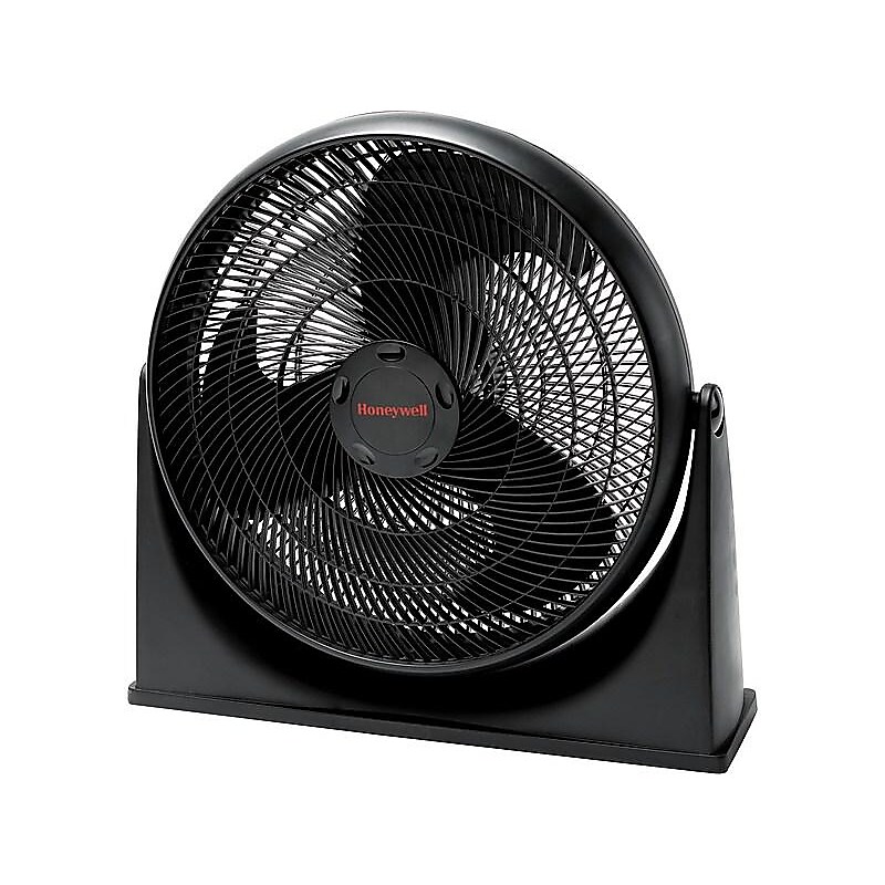 Honeywell TurboForce 18-inch 3-Speed Floor Fan, Black (HF910V1) image 1