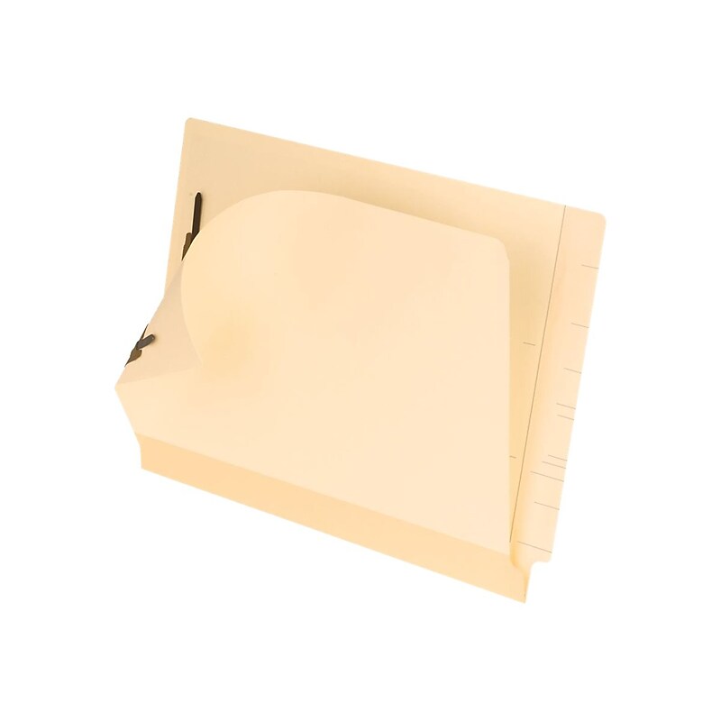 Pendaflex Reinforced End-Tab Classification Folders, Straight-Cut Tab, Letter Size, Manila, 50/Box (PFX 13160) image 1