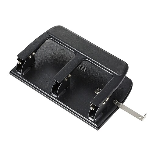 Officemate Heavy Duty 3Hole Punch with Padded Handle, 40 Sheet