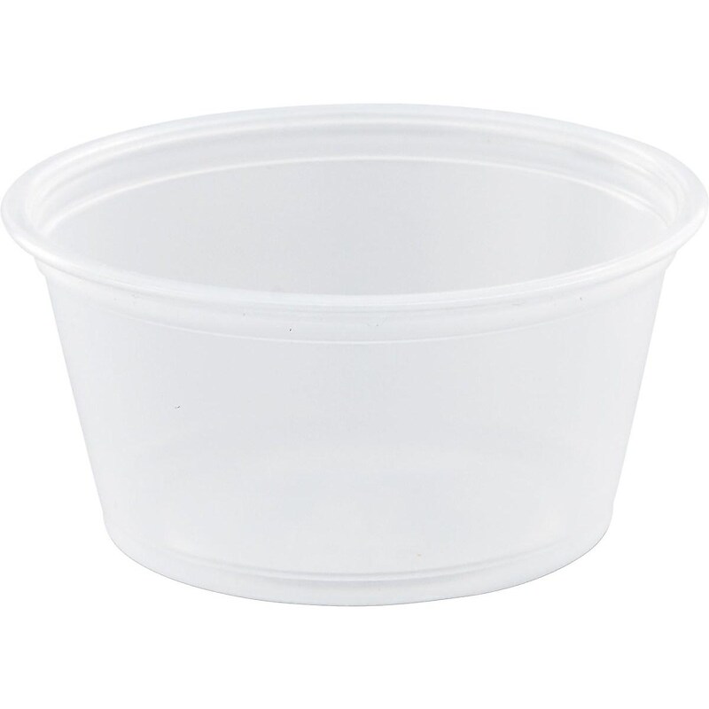 Dart Conex Complements Portion Cups, 2 oz., Clear, 2500/Carton (200PC) image 1