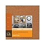 Quartet Cork Bulletin Boards, Frameless, 1'H x 1'W, 4/Pack (102)~#|#~sp43815339_sc7