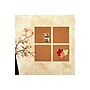 Quartet Cork Bulletin Boards, Frameless, 1'H x 1'W, 4/Pack (102)~#|#~sp43815340_sc7