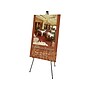 Quartet Heavy-Duty Instant Display Easel, 63", Black Metal (27E)~#|#~sp43815343_sc7