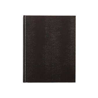 Blueline Executive Hardcover Journal, 8.5" x 10.75", College Ruled, Black, 150 Pages (A10.81)