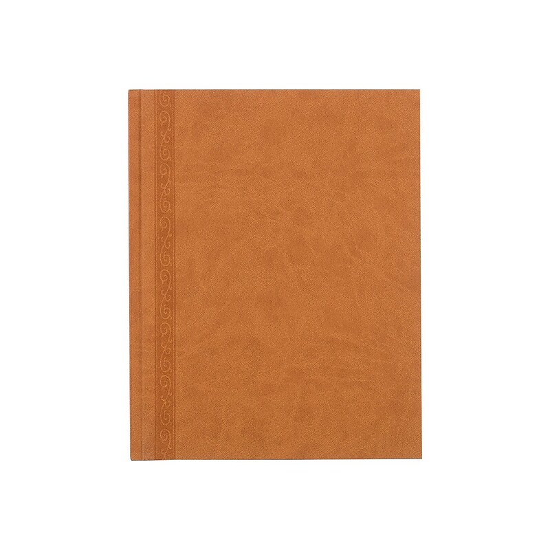 Blueline Da Vinci Hardcover Journal, 8.5" x 11", College Ruled, Tan, 150 Pages (A8004) image 1