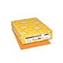 Astrobrights Cardstock Paper, 65 lbs, 8.5" x 11", Cosmic Orange, 250/Pack (22851)~#|#~sp43815390_sc7