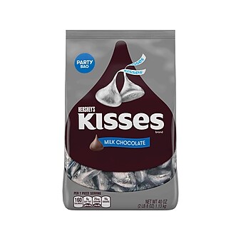 HERSHEY'S KISSES Milk Chocolate Pieces, 35.8 oz. (HEC13480)