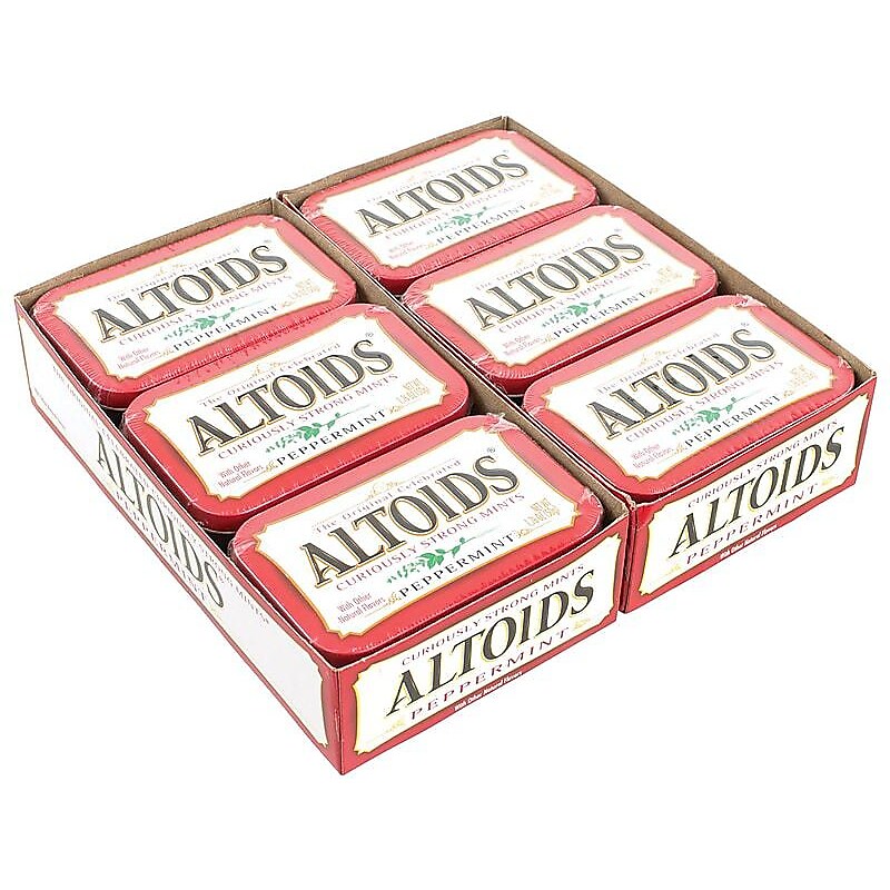 Altoids Peppermint Mints, 21.12 oz., 12/Pack (209-00483) image 1