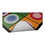 Flagship Carpets Dot Spots Nylon 90"L x 144"W Rectangle Tufted Rug, Multi-Colored (FE118-44A)~#|#~sp43833027_sc7