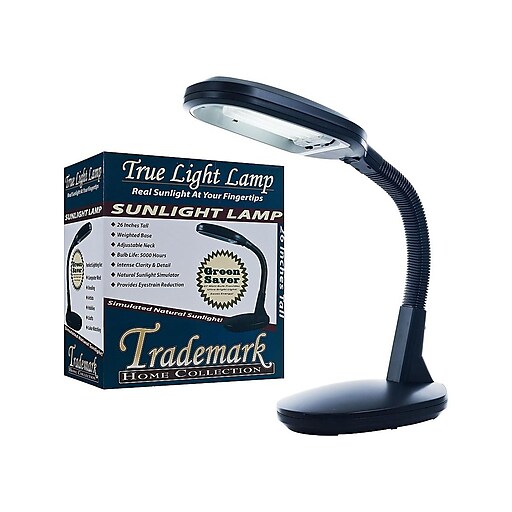 Shop Staples For Deluxe Sunlight Desk Lamp Black