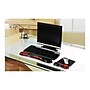 Kensington Duo Gel Mouse Pad/Wrist Rest Combo, Black/Red (62402)~#|#~sp43842455_sc7