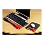 Kensington Duo Gel Mouse Pad/Wrist Rest Combo, Black/Red (62402)~#|#~sp43842466_sc7