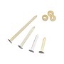 Officemate Round Head Fasteners, Gold, 100/Box (99816)~#|#~sp43860456_sc7