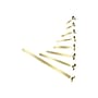 Officemate Round Head Fasteners, Gold, 100/Box (99816)~#|#~sp43860458_sc7