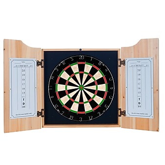 Guinness Dart Cabinet Set with Darts and Board - Toucan
