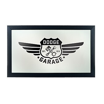 Dodge Garage Logo Mirror