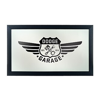 Dodge Garage Logo Mirror