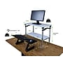 Uncaged Ergnonomics LIFT Standing Desk White and Silver (LSDws)~#|#~sp4396679_sc7