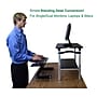 Uncaged Ergnonomics LIFT Standing Desk White and Silver (LSDws)~#|#~sp4396680_sc7