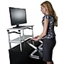 Uncaged Ergnonomics LIFT Standing Desk White and Silver (LSDws)~#|#~sp4396681_sc7
