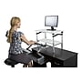 Uncaged Ergnonomics LIFT Standing Desk White and Silver (LSDws)~#|#~sp4396683_sc7