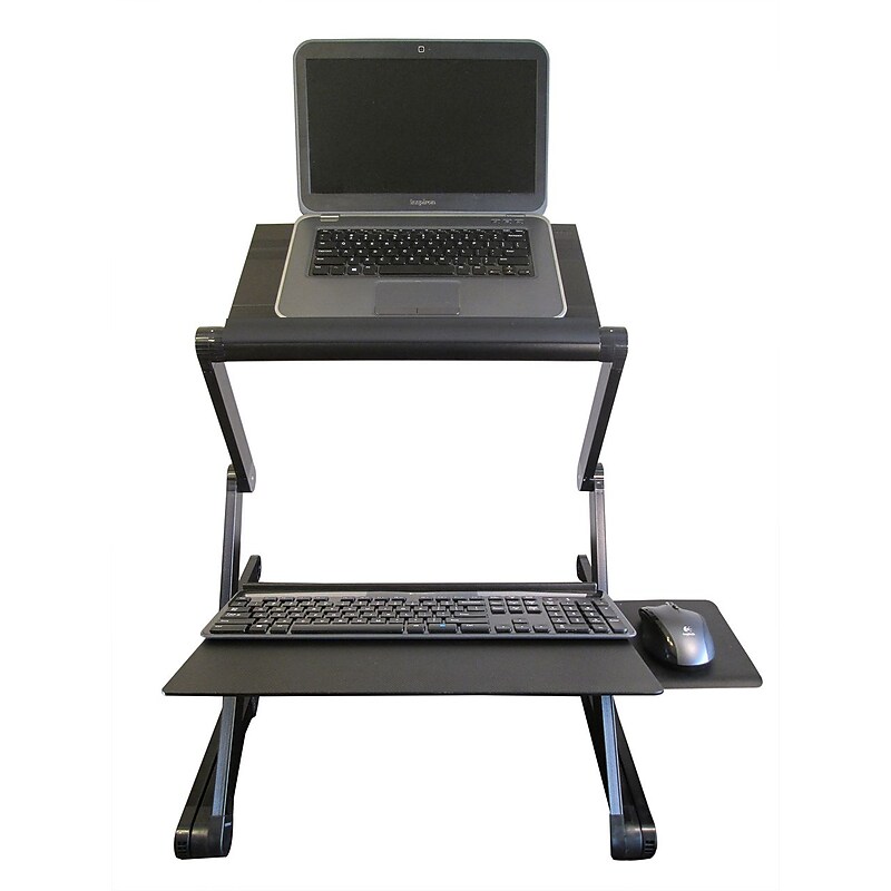 Uncaged Ergonomics WorkEZ Standing Desk, Black (WESDB) image 1