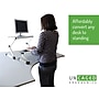 Uncaged Ergonomics WorkEZ Standing Desk Silver (WESDs)~#|#~sp4396697_sc7