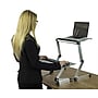 Uncaged Ergonomics WorkEZ Standing Desk Silver (WESDs)~#|#~sp4396702_sc7