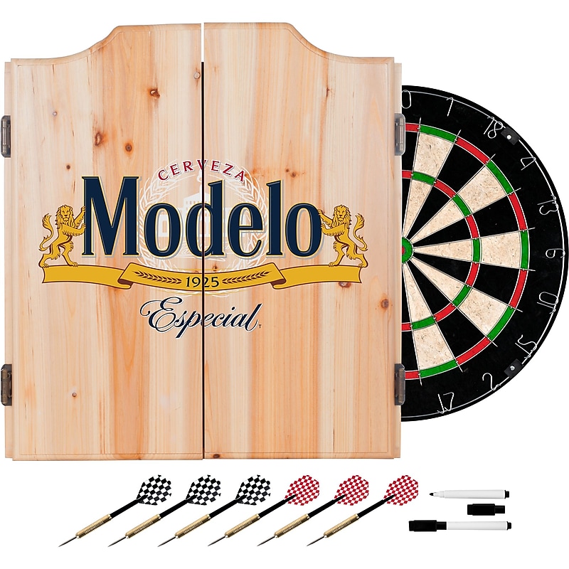 Modelo Dart Board Set with Cabinet image 1