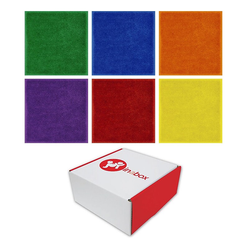 Joy Carpets Joy In A Box Carpet Squares, Pack of 24 (JG-832) image 1