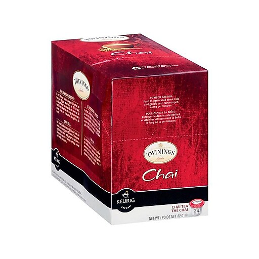 Shop Staples for Twinings Chai Tea KCup Pods, 24/BX
