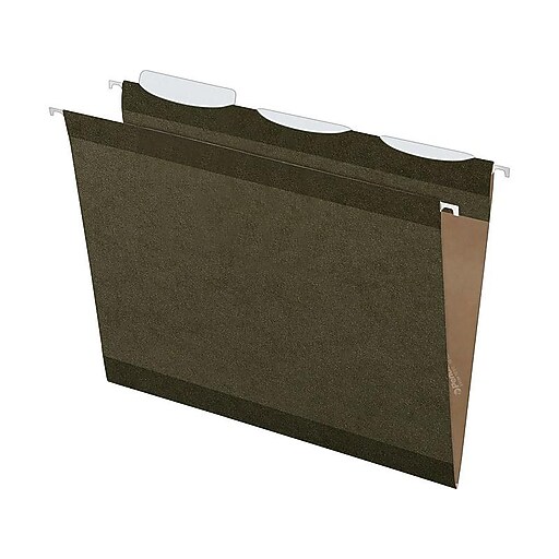 Pendaflex® ReadyTab® Reinforced Hanging Folders, 3Tab, Letter