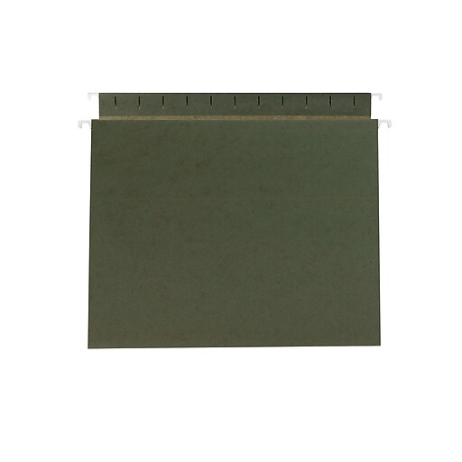 Smead® Box Bottom Hanging File Folders, 2" Expansion, Letter Size