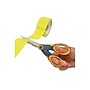 Westcott Titanium Bonded 7" Non-Stick Titanium Multi-Purpose/Heavy Duty Scissor, Pointed Tip, Gray/Yellow (14851)~#|#~sp44335807_sc7