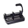 Officemate Heavy Duty Adjustable 2-3 Hole  Punch with Lever Handle, 32 Sheet Capacity, Black (90078)~#|#~sp44335955_sc7