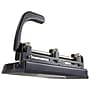 Officemate Heavy Duty Adjustable 2-3 Hole  Punch with Lever Handle, 32 Sheet Capacity, Black (90078)~#|#~sp44335956_sc7