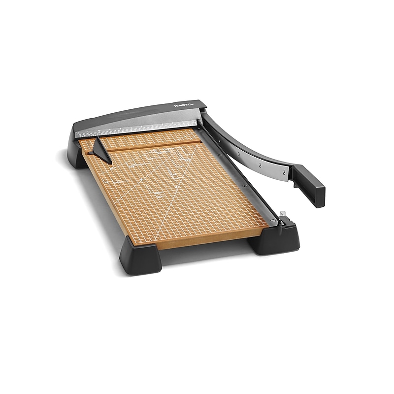 X-ACTO 18" Guillotine Trimmer, Maple/Black (26358) image 1