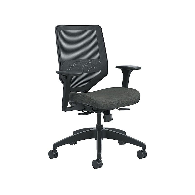HON Solve Mesh Back Fabric Computer and Desk Chair, Ink (HONSVM1ALC10TK) image 1