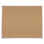 Ghent Traditional Cork Bulletin Board, Aluminum Frame, 4'H x 8'W (AK48)~#|#~sp44336271_sc7